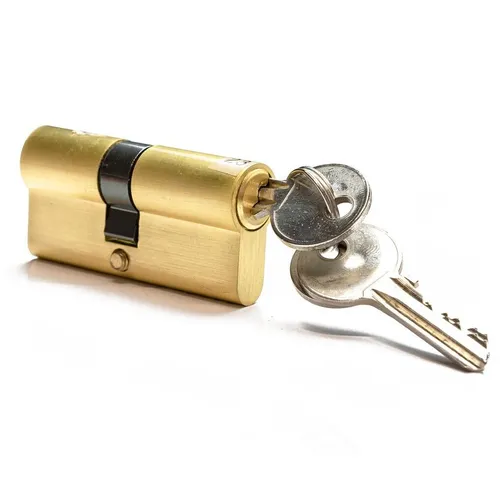 FELGNER Doppelzylinder EURO Zero Messing 30/35 inkl. 3 Schlüssel
