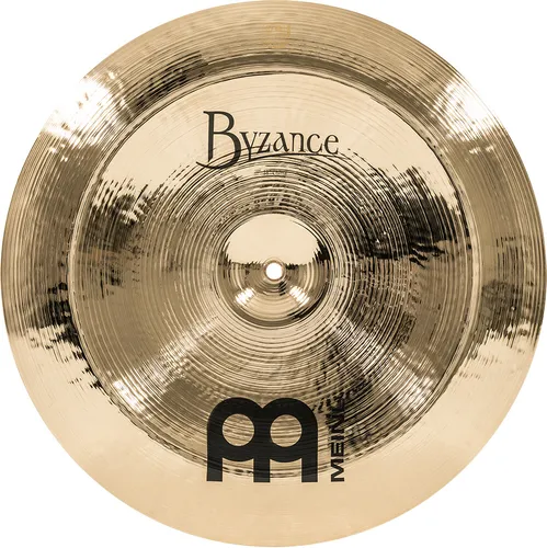 MEINL B18CH-B Byzance Brilliant China 18 Zoll - Sonstige Percussion Instrumente, einzigartiger Klang mit brillanter Projektion für kreative Klangerlebnisse