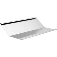 INEFA Kehlblech mit Wasserfalz 200cm Aluminium Silber - Hochwertiges Kehlblech für zuverlässige Wasserableitung und Schutz der Dacheindeckung. Robustes Aluminium, 0,8 mm stark, ideal für verschiedene Dacheindeckungen. Made in Germany, flexibel einsetzbar.