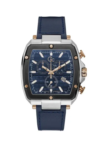 Guess Collection Quarzuhr Gc Spirit Tonneau, (1-tlg., Not a set – not applicable to this product), Analoge Uhr