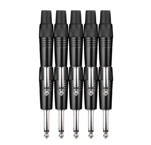 Pronomic JPLUG Black Klinkenstecker - 10er Pack von Pronomic