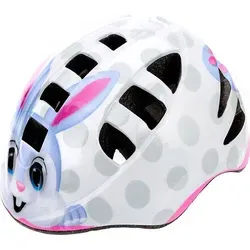 Meteor Schutzhelm, Kinderhelm, Fahrradhelm, Rollschuhe, MA-2 Helm Kinderfahrradhelm Helm, größe S 48-52 cm Bunny - Bunt