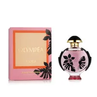 Paco Rabanne Olympéa Flora Eau de Parfum Intense 80 ml - Damendüfte mit einzigartiger Duftkomposition aus schwarzer Johannisbeere, Rose und Vanille – für einen edlen Auftritt. Erleben Sie den intensiven, femininen Duft seit 2023!
