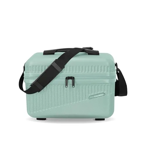 travelite Beautycase Hartschale Handgepäck Bali - 36 cm, 17 Liter, stabil und sicher mit Organizerfunktion für perfekten Reisekomfort