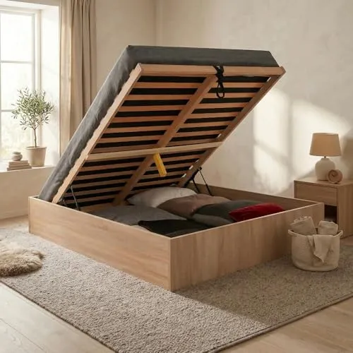 WEBER INDUSTRIES Bett Bilbao 140 x 190 cm mit Lattenrost von WEBER INDUSTRIES