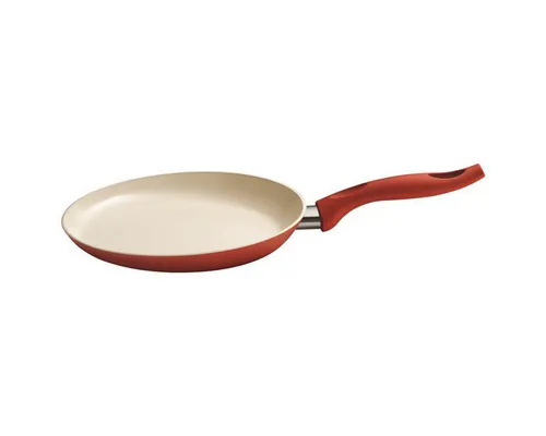 Kelomat Palatschinkenpfanne CeraMic Induktion 25 cm, rot von Riess