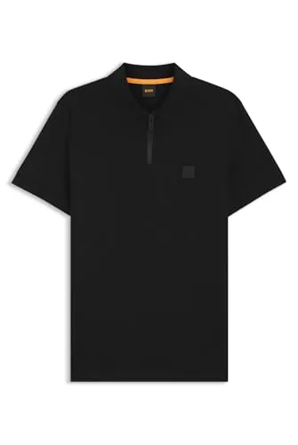 BOSS Passerzip 10256683 01 - Hochwertiges Shirt - Stylisches Shirt aus 95% Baumwolle und 5% Elasthan für optimalen Tragekomfort und eine perfekte Passform. Ideal für lässige und elegante Outfits.