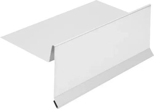 Sarei Ortblech ohne Wasserfalz 1000 x 250 mm - Hochwertiges Zubehör - Praktisches Ortblech in natur für eine einfache und sichere Dachrinne-Installation, langlebig und wetterbeständig für optimale Funktionalität.
