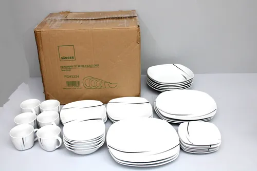 Geschirrsets Weiß von Sänger