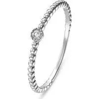 Valeria Damenring 87575764 aus 375er Weißgold - Eleganter Damenring von Valeria aus 375er Weißgold, ideal für besondere Anlässe oder als zeitloses Schmuckstück. Größe: 56