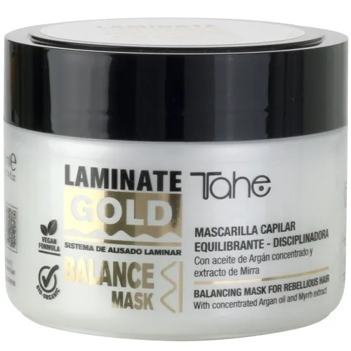 Tahe Laminate Gold Disziplinierende Balancing Maske 300 ml