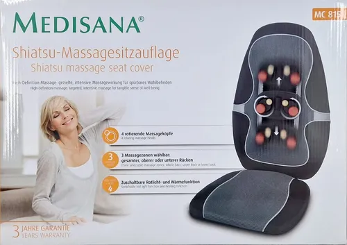 Medisana MC 815 Shiatsu Massagesitzauflage mit Wärmefunktion