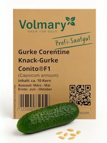 Mini-Knackgurke 'Corentine' F1 - Portion Samen (1 Korn)