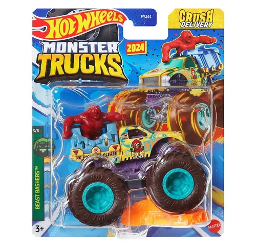 Hot Wheels Spielzeug-Monstertruck Monster Trucks Hot Wheels 1:64 Die-Cast Fahrzeuge Autos Mattel