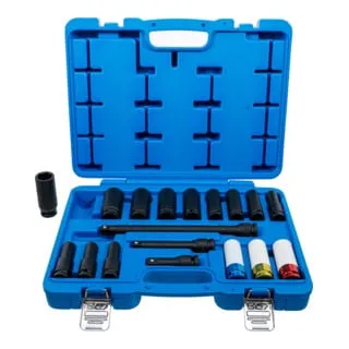 BGS technic Kraft-Steckschlüssel- und Kraft-Schoneinsatz-Satz