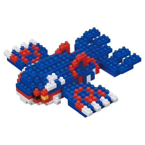 nanoblock - Kyogre , Pokémon Series Building Kit, 260 pieces (US IMPORT)