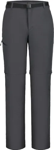 Icepeak Bundfaltenhose ICEPEAK BARWICK ANTHRAZIT - Hochwertige Bundfaltenhose für Herren mit 4-Wege-Stretchmaterial, das volle Bewegungsfreiheit bietet. Ideal für aktive und entspannte Momente, wasserabweisend und mit praktischen Reißverschlusstaschen für zusätzlichen Komfort.