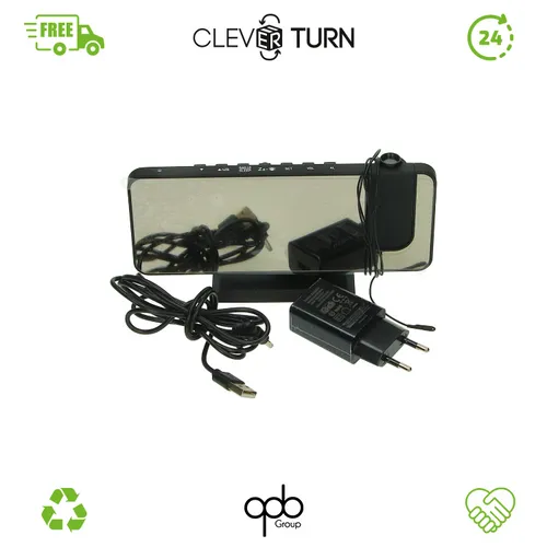 CSL - Radiowecker digital – Projektionswecker 7 Tasten  2 Alarme | Wecker | Radi