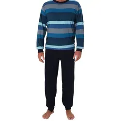 Normann Care Herren Pflegeoverall blau mit Reißverschluss in blau von Normann