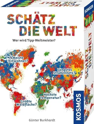 KOSMOS 682866 - Schätz die Welt, Wer wird Weltmeister?, Brettspiel