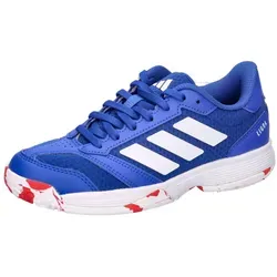 adidas Ligra 8 Kids Indoor Shoes, Unisex-Kinder Sneaker, Team royal Blue/FTWR White/Pure Ruby,
