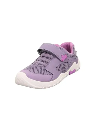Superfit Trace Sneaker, Lila 8500, 30 EU - Sneaker mit extradünner Sohle für ein Barfußgefühl, atmungsaktivem Textilfutter und flexiblen Elastikbändern für optimalen Komfort und Passform.