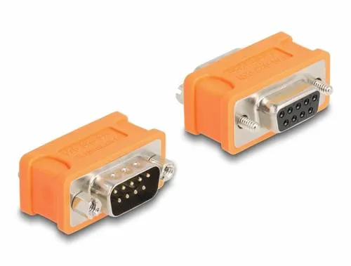 Delock 66741 Adapter D-SUB-Stecker 9pol. - D-SUB-Buchse 9pol. 1St.