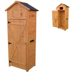Gartenschrank Geräteschuppen aus Holz für den Garten