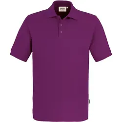 HAKRO Poloshirt Mikralinar® 816 in Aubergine, Größe L von HAKRO