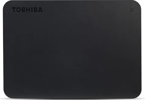 Toshiba 4TB Canvio Basics Portable External Hard Drive - Externe Festplatten, hohe Speicherkapazität von 4TB für umfangreiche Datensicherungen, ideal für Laptops und unterwegs.