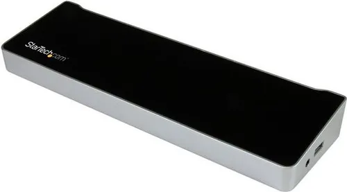 StarTech.com Laptop-Dockingstation für DREI Monitore – 4K HDMI & DisplayPort - Weiteres Notebook-Zubehör mit Unterstützung für bis zu drei Monitore (1 x HDMI, 2 x DP) zur Steigerung Ihrer Produktivität in 4K Ultra HD.