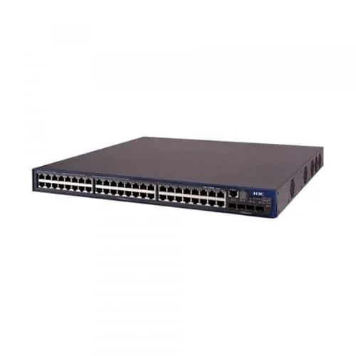 HP JD332A 3600-48 SI Switch - 48-Port L3 managed Switch für Rackmontage, ideal für leistungsstarke Netzwerke mit hoher Portdichte und umfangreicher MAC-Adresstabelle.