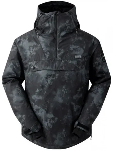 Dare 2b Freeride II Ski- und Snowboardjacke in Schwarz - XXL - Hochwertige Jacke aus recyceltem Polyester, wasserdicht mit 15.000 mm Wassersäule und atmungsaktiv. Ideal für sportliche Aktivitäten im Schnee, mit verstellbarer Kapuze und verschweißten Nähten.
