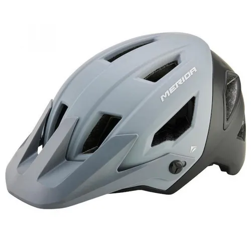 Merida Fahrradhelm Merida Helm Trailbanger grau/schwarz 54-58 cm - leichter Enduro- und T