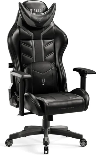 Diablo X-Ray Gaming Stuhl – Ergonomischer Bürostuhl mit 4D Armlehnen - Bürostuhl mit ergonomischem Design und vielseitigen Anpassungsmöglichkeiten für maximalen Komfort beim Spielen oder Arbeiten. Ideal für Gamer und lange Sitzzeiten.