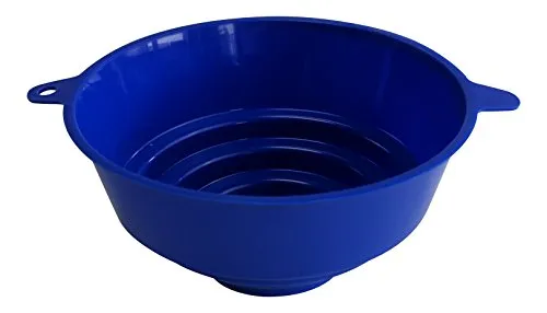 Kimmel Einfülltrichter Marmeladentrichter 10,5cm Kunststoff blau