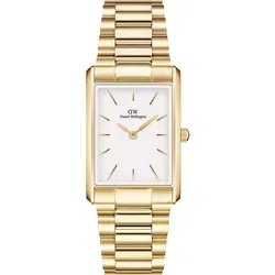 Daniel Wellington Bound Uhr - Elegante Armbanduhr aus 316L Edelstahl mit PVD-Beschichtung in Gold - Armbanduhren für Damen, ausgestattet mit präzisem Japanischen Quarzwerk für zuverlässige Zeitmessung und stilvolles Design.