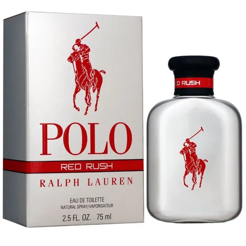 Ralph Lauren Polo Red Rush 75 ml Eau de Toilette für Herren - Frischer, fruchtiger Herrenduft mit Noten von Ananas und rotem Apfel. Ideal für jeden Anlass, sorgt für einen belebenden Duftgenuss.