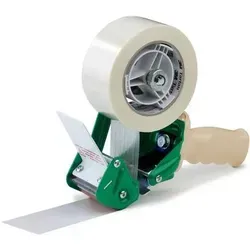 TRANSPAK 9070039 Handabroller für Filament 50mm Rollenbreite - 3D-Drucker Handabroller mit regelbarer Abrollbremse und extra starkem Messer für präzises Arbeiten. Ideal für Filament- oder Gewebeband bis 50 mm Rollenbreite.