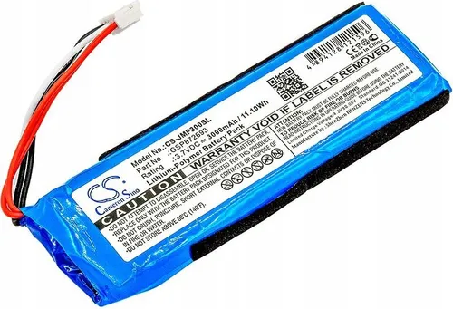 Produktbild Akku für JBL Flip 3 (equ.GSP872693) 3000mAh, Li-pol