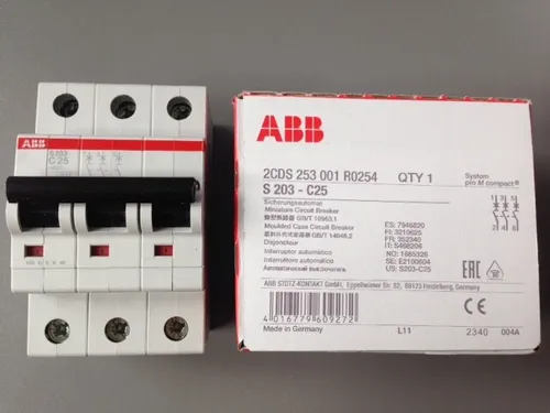 ABB LS-Schalter S201 S203 FI-Schutzschalter F202 F204 - Auswahl 1p/2p/3p/4p - Sicherungen & Verbindungen: Zuverlässige ABB LS-Schalter für sicheren Schutz, ideal für industrielle Anwendungen und Wohnanlagen.