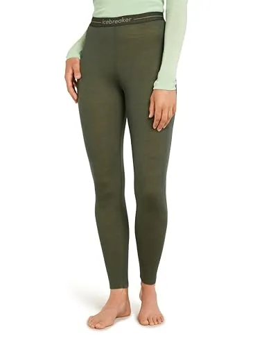 Icebreaker Women 175 Everyday Leggings Loden (L) - Hosen aus 100 % Merinowolle, atmungsaktiv und geruchsabweisend, ideal für aktive Tage und gemütliche Abende.