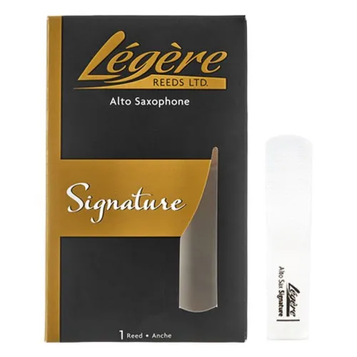 Legere Signature Alto Saxophone 2.0 - Hochwertiges Kunststoffblatt - Instrumentenzubehör für Altsaxophon; zentrierter Ton und ideal für Jazz, Klassik und Solo; empfohlen für fortgeschrittene und professionelle Spieler.