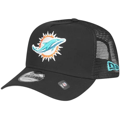 New Era A-Frame Snapback Trucker Cap - Miami Dolphins - Stylische 9FORTY A-Frame Cap mit verstellbarem Snapback und atmungsaktivem Mesh-Rücken für optimalen Tragekomfort.
