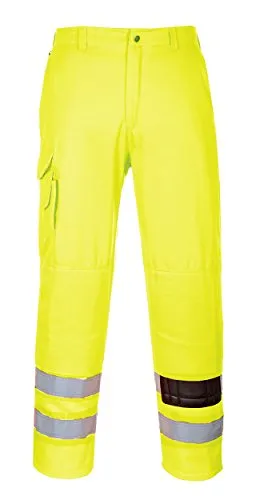 Produktbild Portwest E046YERXXL Cargohose, hochsichtbar, Hosenlänge: Regulär, Gelb, Größe XXL