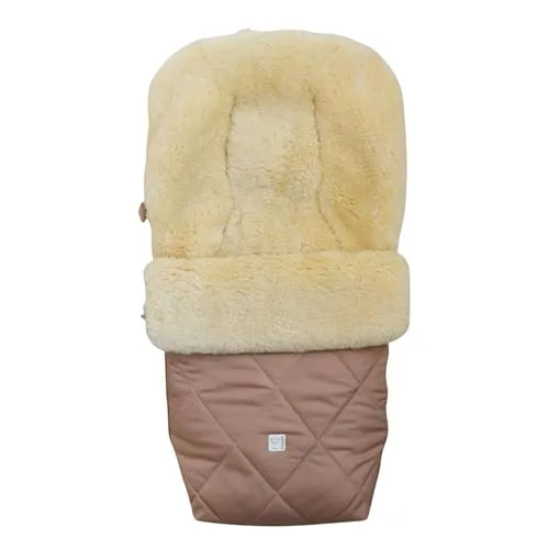 Kaiser Coosy Lammfell Kinderwagen Fußsack, 85 x 45 cm