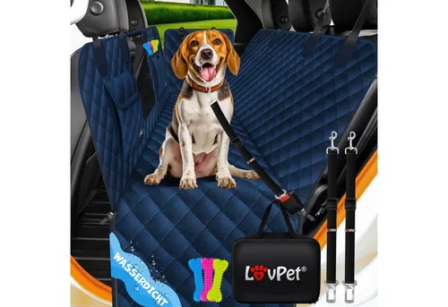 Lovpet® 2in1 Hundedecke für Auto Rückbank & Kofferraum von LOVPET