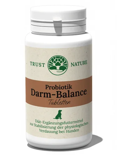 Darm Balance Probiotik Kautabletten für Hunde naturliche Verdauungsunterstützung