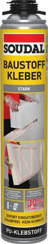 Produktbild Soudal B2 Baustoffkleber 750 ml Innen und Außen Baukleber Montagekleber