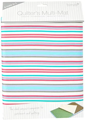 in 1 Multi-Matte, Schneidematte, Antirutschmatte, Bügelmatte, Mustermarkierung, Quiltmatte, Blumenmuster 4